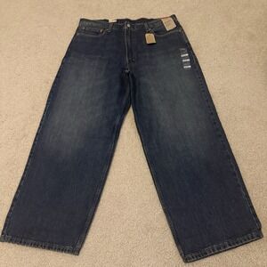 NWT Levi's Men's 578 Baggy Fit 40x32 Wide Leg Medium Wash Denim Blue Jeans